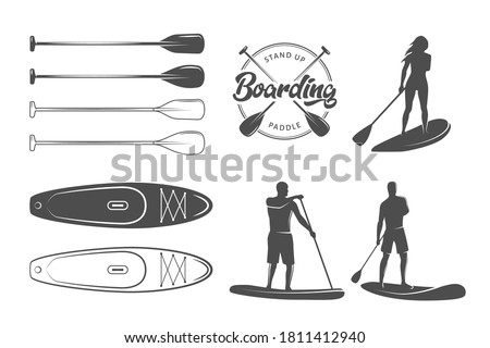 art in surf paddle board