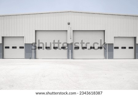 Image, Stock Photo Entrance to the warehouse
