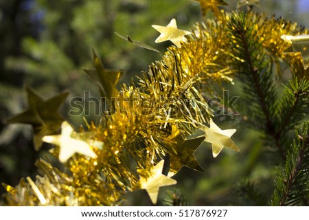 Similar – Image, Stock Photo tinsel Decoration