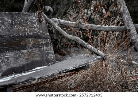 Similar – Foto Bild Frostige Kette kalt