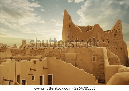 Diriyah is a town in Saudi Arabia located on the northwestern outskirts of the Saudi capital, Riyadh. Diriyah was the original home of the Saudi royal family,