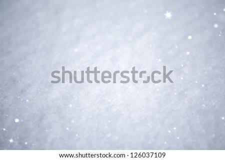 Cool Sparkling Ice Crystal Christmas Background ~ Frozen Aqua or Robins Egg Blue and White Frosty Snow Flakes