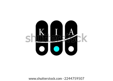 KIA LETTER and ALPHABET LOGO DESIGN