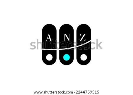 ANZ LETTER and ALPHABET LOGO DESIGN