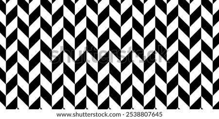 Chevron pattern background. Black and white zigzag abstract concept design for banner, decoration, idea, interior, commercial, backdrop, room, display