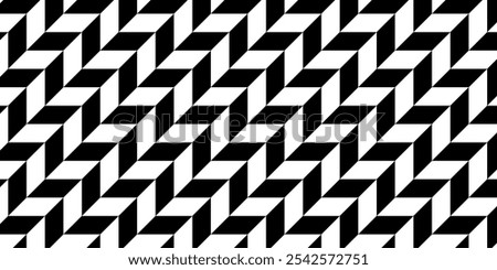 Chevron pattern background. Black and white zigzag abstract concept design for banner, decoration, idea, interior, commercial, backdrop, room, display