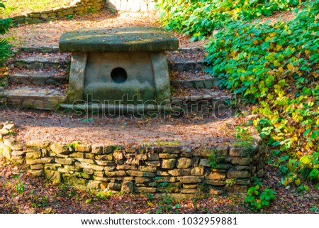 Similar – Image, Stock Photo sepulchers Nature Autumn