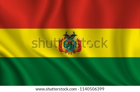 Bolivia Flag background