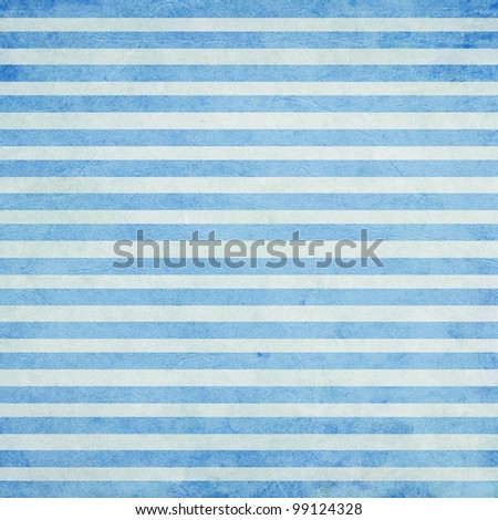 Shabby textile Background with colorful blue and white stripes