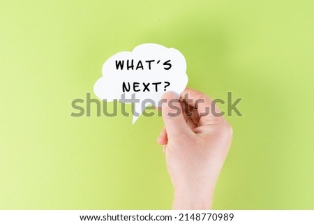 Image, Stock Photo New guideline Clouds