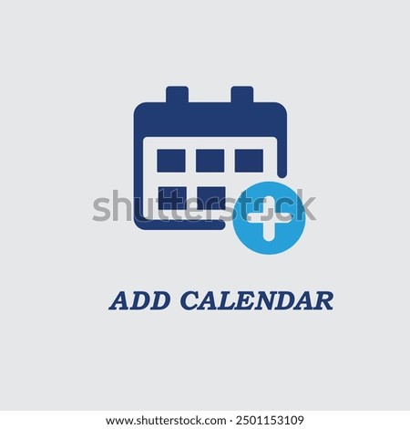 Add a calendar icon. Calendar icon