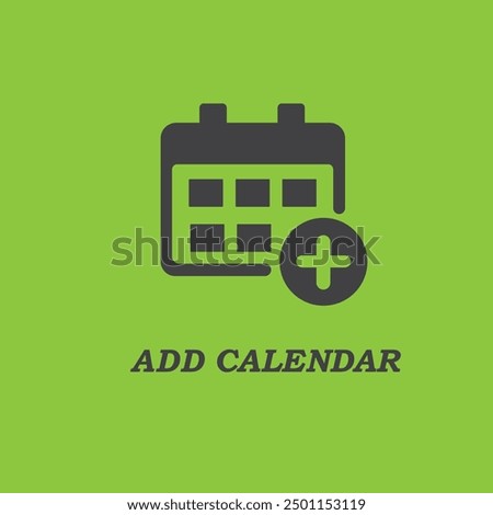 Add a calendar icon. Calendar icon