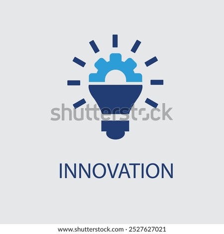 Innovation icon. Simple element from digital disruption collection. Filled Innovation icon for templates, infographic