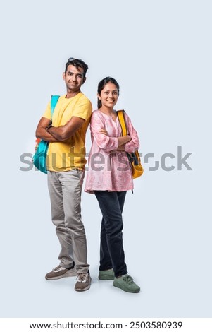 Similar – Foto Bild Zwei College-Mädchen studieren gemeinsam zu Hause mit Laptops beim Kaffeetrinken