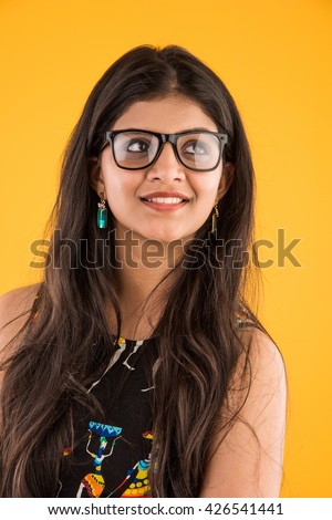 Abstract thinking Sexy girl in spectacles indian assured Final, Sexy girl in spectacles indian