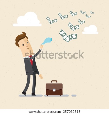 Similar – Image, Stock Photo wave of bankruptcies broke