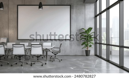 Similar – Image, Stock Photo billboard Workplace Office