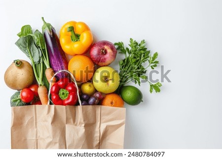 Similar – Foto Bild Gesunde vegetarische Fruchtmahlzeit