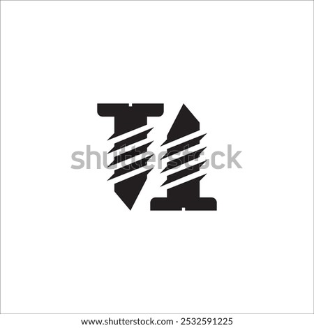 SCREW ICON VECTOR ILLUSTRSTION SYMBOL DESIGN