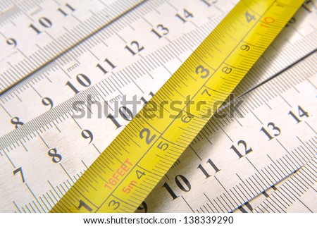 Tape measure and Steel rule