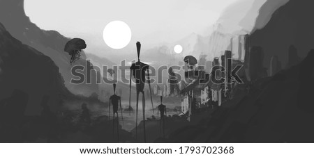 Similar – Image, Stock Photo Strange world