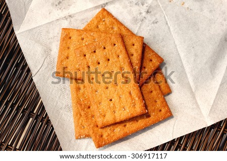 Salty crackers