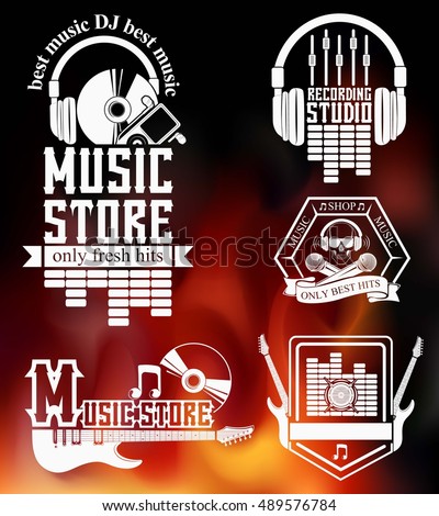 vector set of logos