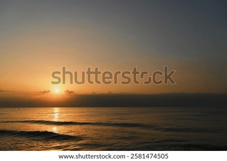 Similar – Image, Stock Photo When dawn breaks, a light comes on