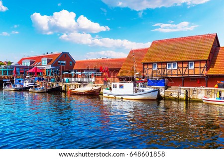 Similar – Image, Stock Photo Bay of Wismar