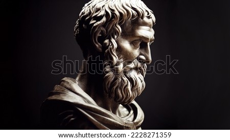 Similar – Image, Stock Photo Statue in the historic Cimitero Monumentale of Milan