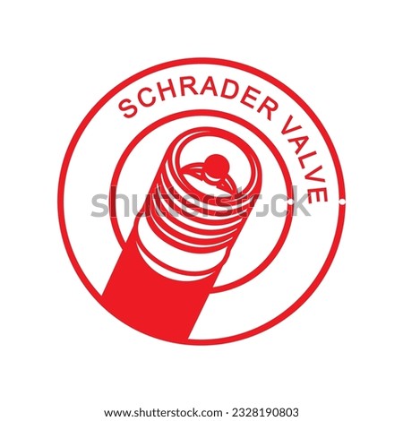Make a Professional Schrader Valve Vector