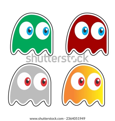 Make a Professional Cartoon Funny Ghost Vector