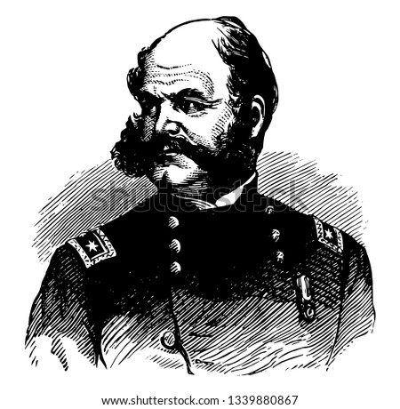 Ambrose Everett Burnside 1824 to 1881 he was an American soldier governor railroad executive inventor and politician from Rhode Island United States senator vintage 