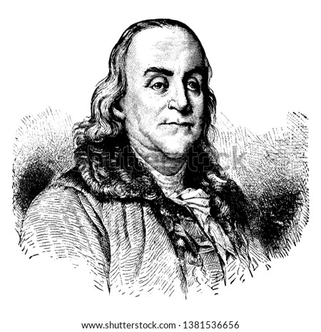 Painting Portrait Polymeth Benjamin Franklin Founding Father Canvas Art Print