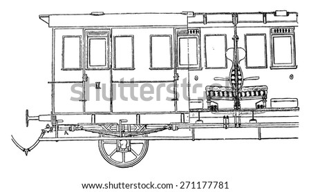 Steam heating (East Bavarian), vintage engraved illustration. Industrial encyclopedia E.-O. Lami - 1875.