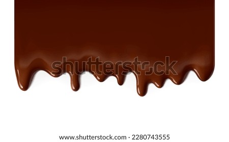 Free Vectors  Dripping chocolate brush
