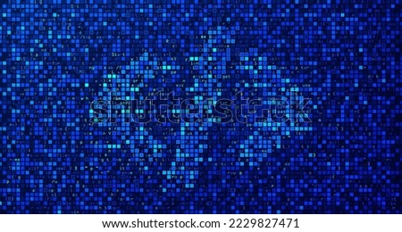 graphic of programming script or source code background