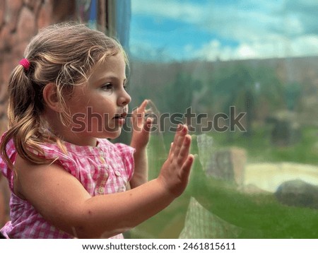 Similar – Image, Stock Photo Young girl moving her legs in an urban background