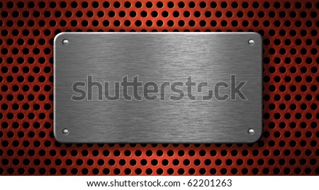 metal plate industrial background