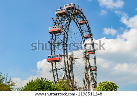 Similar – Foto Bild Vienna Prater | Riesenrad