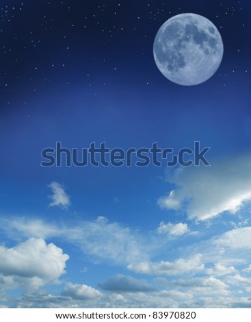 Day and night sky background