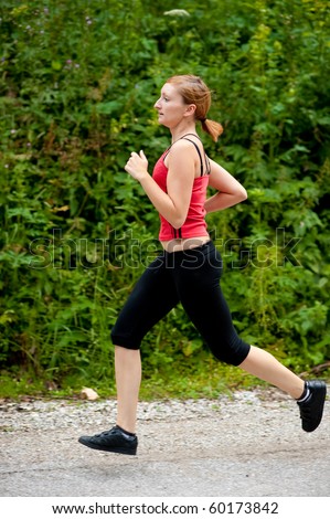 Runner Girl Stock Photo 60173842 : Shutterstock