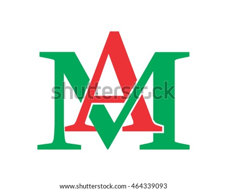 Letter Text Initial Icon Stock Vector Illustration 464339093 : Shutterstock