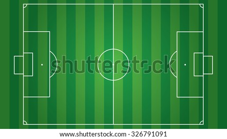 Soccer / Football Tactics Board with Players on Field Template ...