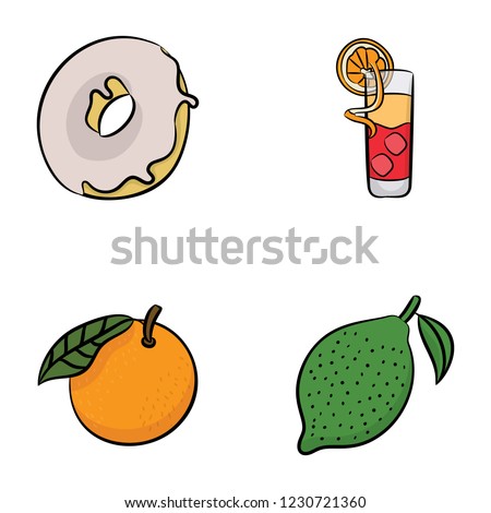 This pack of hand drawn icons of food, has a wide range of food and drink icons which are perfect to be used in food related industry. 