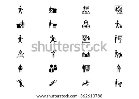 Human Vector Icons 2