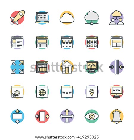 Design and Development Cool Vector Icons 2