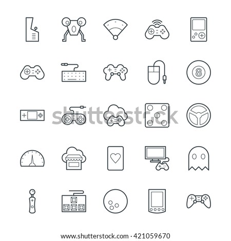 Gaming Cool Vector Icons 2