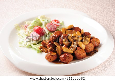 Chinese cuisine-Swedish meatballs