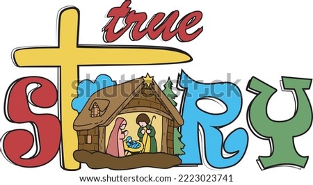 True Story With Jesus Family Christmas